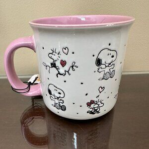 NWT Peanuts Snoopy and Woodstock girls & boys Love, Hearts, Valentine's Day MUG